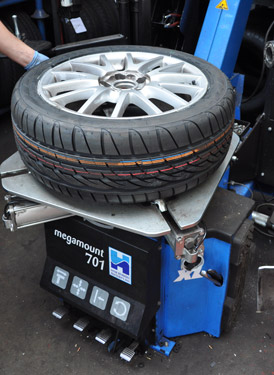 Tyre changing