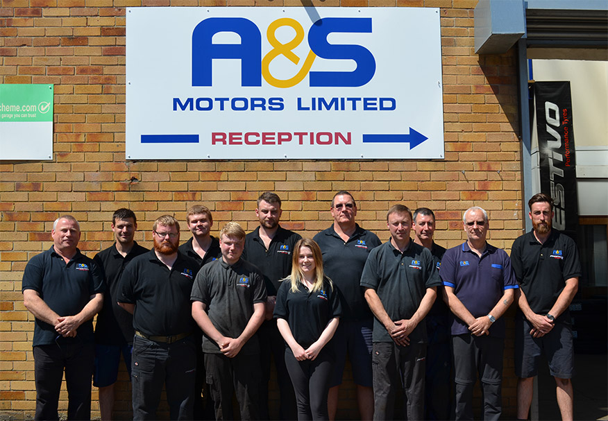 The A&S Motors team
